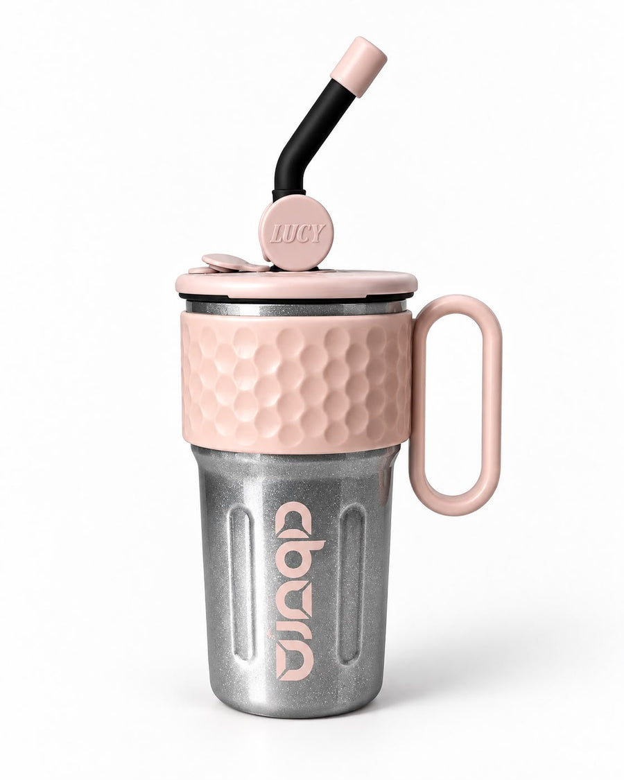 BOSHENG Pink Glaze vaccum cup
