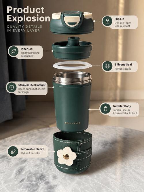 BOSHENG Breezy Green vaccum cup
